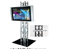 Meuble de télévision Mobile treillis installation facile a mené le support de TV
