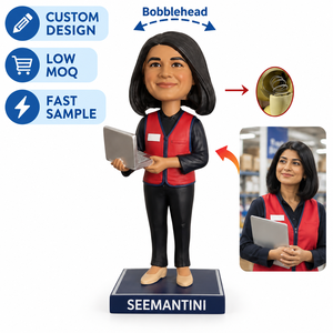 Figura Personalizada de <span class=keywords><strong>Resina</strong></span> con Cabeza Móvil, Regalo de Jubilación <span class=keywords><strong>para</strong></span> Compañeros de Trabajo, Despedida de Jefe, Recuerdo Laboral - Product Image 6