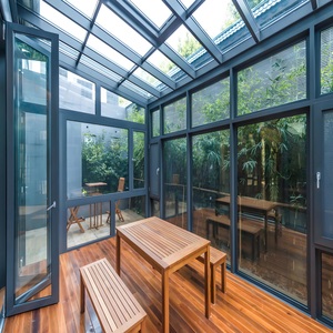 Jardín en el Balcón, Solárium, Comedor - <span class=keywords><strong>Cristal</strong></span> Laminado Grueso, Patio, Terraza, Salón de Té, Cubierta de <span class=keywords><strong>Cristal</strong></span> - Product Image 2