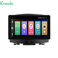 Krando Layar Multimedia Radio Mobil Android 9" untuk Infiniti QX50 EX25 EX35 2010-2017 Wireless Carplay GPS Stereo Head Unit 4G BT