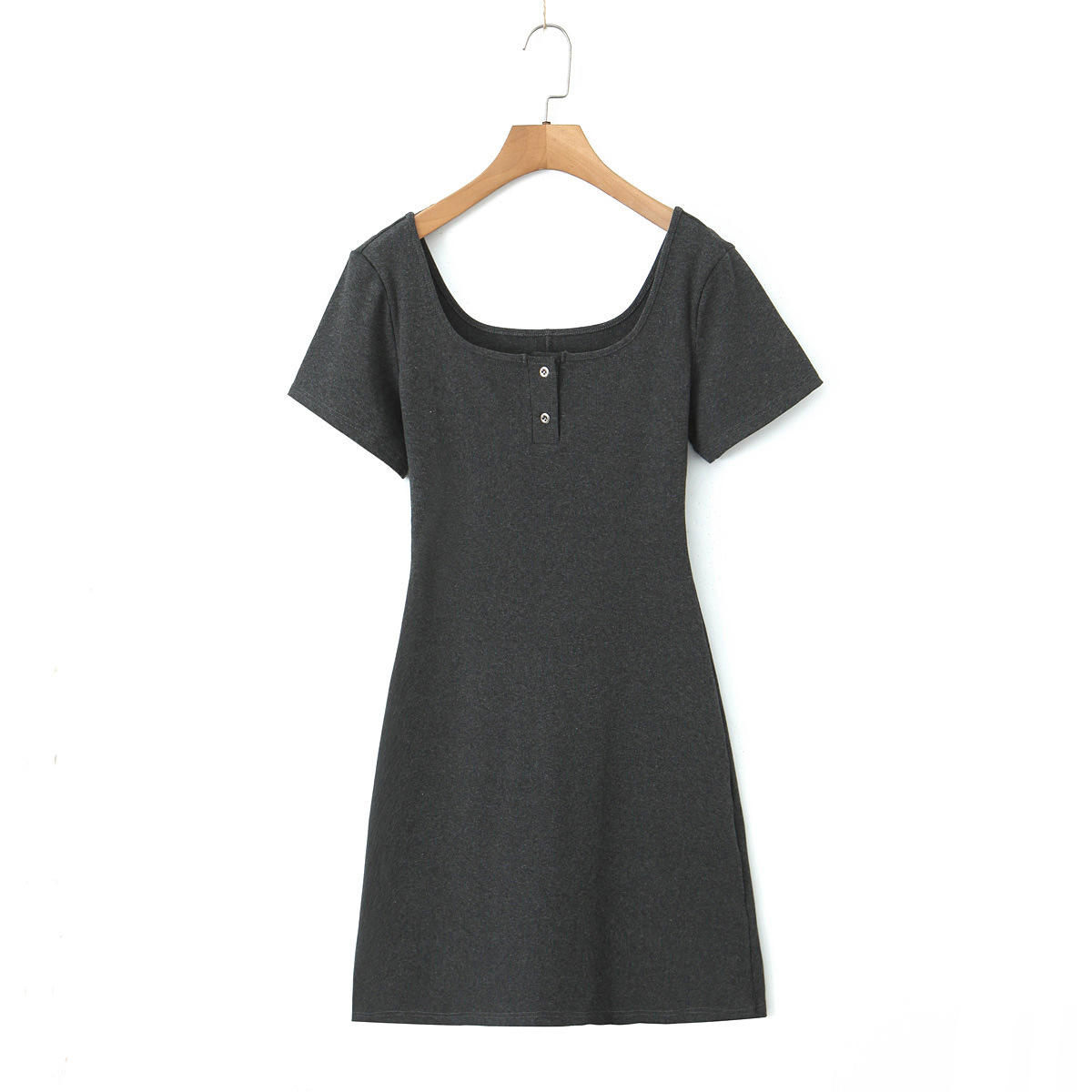 สไตล์สั้นสีเทาระดับพรีเมียม