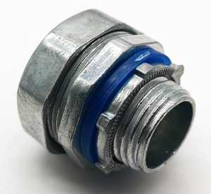 Connecteur de conduit flexible étanche en zinc, droit, 3/4 pouces - Product Image 2