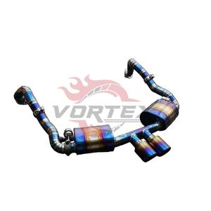Escape Trasero Vortex Blue Burnt Titanium para Porsche Boxster Cayman 987.1 987.2 981 2005-2016, Sonido Deportivo Ligero - Product Image 3