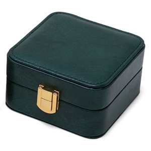 Travel Jewelry Boxes With Mirror Rings Earrings Necklaces Storage Jewelry Display Case Chests Boxes Leather Case