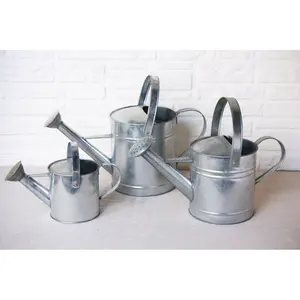 Outils de jardinage d'intérieur galvanisé en métal, 1 pièce, arrosage de jardin facile, personnalisable - Product Image 1