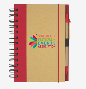 Carnet à couverture rigide personnalisé, inspiré de l'éco-responsabilité, 40 feuilles, avec stylos, logo couleur, cadeau promotionnel, vente <span class=keywords><strong>en</strong></span> gros, haute qualité - Product Image 4