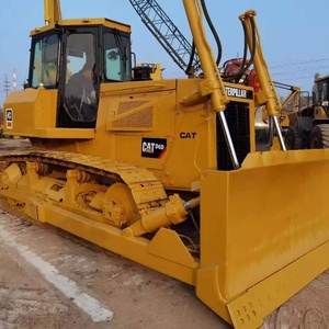 <b>Top</b> Sale Caterpillar <b>CAT</b> D6D Used Bulldozers Almost New Condition Low Working Hours CATD6R D6G D6 D5 D7 Bulldozer with Winch - Product Image 2