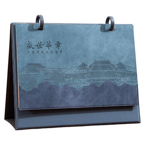 Calendario de Escritorio de Cuero Lixing 2026, Regalo Corporativo Personalizado, Promoción de Oficina, Diseño del Año del Caballo - Product Image 2