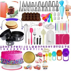Juego de 700 Piezas para Decoración de Pasteles, Herramientas para Decorar Pasteles, Boquillas, Bandeja para Hornear, Fondant - Product Image 6