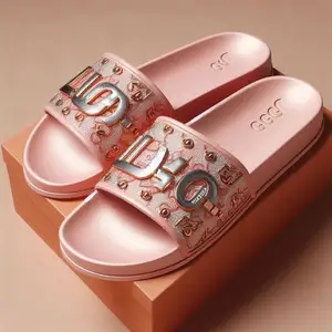 Eva Pantoffel Slippers Logo Custom Plastic Slide With Swing Chinelo Pra Sublimacao Printing Slipper Slides Cheap Men