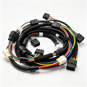 ชุดสายไฟรถยนต์แบบกำหนดเองพร้อมแกนทองแดงและขั้วต่อหลายจุด - Product Image 1