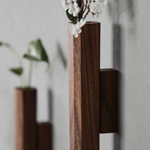 Attaccatura di parete Del Fiore Decorativo di <span class=keywords><strong>Legno</strong></span> Vaso di Fiori <span class=keywords><strong>Con</strong></span> Cornice In <span class=keywords><strong>Legno</strong></span> - Product Image 3