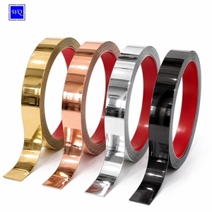Banda de <span class=keywords><strong>Borde</strong></span> de PVC con Acabado <span class=keywords><strong>Espejo</strong></span> de Alto Brillo, Compatible con Adhesivo Termofusible, para Tablero MDF, Gabinetes y Muebles de Madera - Product Image 5