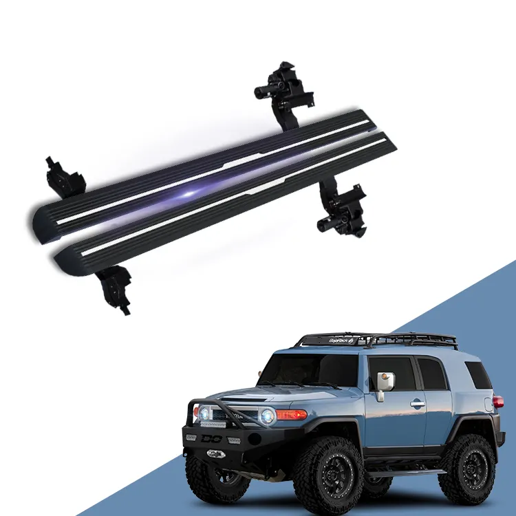 Hole Punching freies Automatic trittbretter Electric seite schritte bars Power trittbrett für Toyota FJ Cruiser 2005 +