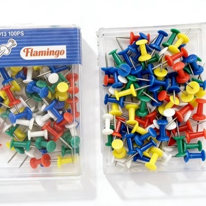 Chinchetas de Plástico Decorativas de Colores para Oficina, Chinchetas para Mapas de Buena Calidad, Chinchetas para Papelería, Precio al por Mayor - Product Image 1