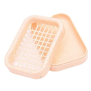 Porte-savon Soumei Hidemi 12,5x4x8 en plastique drainable pour salle de bain - Product Image 5