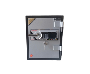 YUNOS YNS-56E Fireproof Safe-High-Security Wall-Mounted Safe with Electronic Code/Key <b>Lock</b> Waterproof Commercial Use - Product Image 5