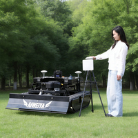 Tondeuse à gazon à essence 4 temps haute puissance, télécommande GPS, sans câblage, conduite tout-terrain, coupe-herbe pour jardin extérieur