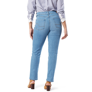Pantalones Vaqueros Casuales Transpirables para Mujer, Talla Grande, Diseño Personalizado, Cintura Media, Corte Ajustado, Fabricados en Fábrica - Product Image 6