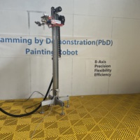 Équipement de pulvérisation rotatif alternatif haut et bas, robot de peinture automatique