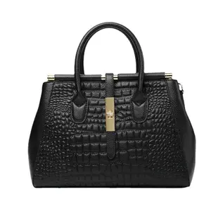 Premium Kwaliteit Luxe Lederen Designer Handtassen Voor Vrouwen Nieuwe Aantrekkelijke Krokodil Stijl Groothandel Tassen