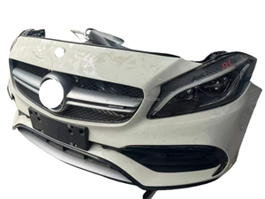 2013-2019 pour Mercedes Classe A W176 <span class=keywords><strong>A45</strong></span> Sport <span class=keywords><strong>Edition</strong></span> Kit de pare-chocs avant noir W176AMG Grille Radiateur Accessoires de ventilateur électronique - Product Image 6