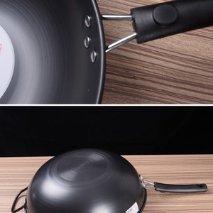Wok Jin Saozi sin Recubrimiento de 32 cm, Antiadherente, Saludable, Duradero, Tradicional, para Cocina de Gas e Inducción - Product Image 1