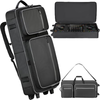 Tas Ransel Beroda Empuk untuk Kontroler DJ, Kompatibel dengan DDJ FLX10/1000/1000SRT/REV7/REV5/SC LIVE Electronic Organ