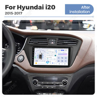 Stereo Mobil Android MEKEDE X30 X40 untuk Hyundai I20 2015 sampai 2017 Setir Kiri GPS DSP Multimedia Player GPS Waze Aplikasi Google