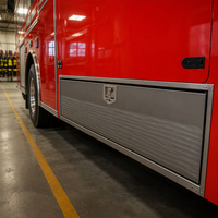 Étape d'épaississement à couche unique avec des systèmes de carrosserie automobile latéraux rétractables légers Accessoire d'équipement de lutte contre l'incendie télécommandé