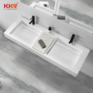 Phòng Tắm Lâu Dài Bề Mặt Rắn Phòng Tắm Vanities Và Bồn Rửa