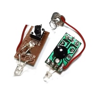 Placa de circuito de cebo de pesca, luz indicadora de pesca, equipo de pesca, luz nocturna, LED, PCB, acción de simulación, sonido y luz PCBA