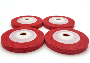 China Manufacturer Supplies Nylon Fiber Grinding <strong>Wheel</strong> Non Woven Abrasive Disc for <strong>Bench</strong> <strong>Grinder</strong> Polishing - Product Image 2