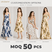 Robe longue à imprimé floral pour femmes, bretelles spaghetti, col en V, longueur au sol, soirée, personnalisable OEM ODM