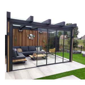CBMmart – ensemble de solariums 4 saisons, maison en verre d'aluminium, kit de véranda autonome - Product Image 3