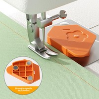 Kit de couture Portable Machine à coudre magnétique forte positionnement nouvel outil de bord de tissu polyvalent polygonal gradué mode
