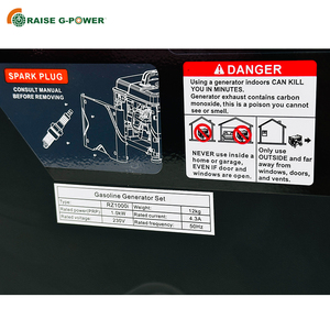 Máy phát điện chạy xăng 650W/750W 0.5kva 650W Inverter siêu yên tĩnh, động cơ 5.5HP, 8500w, máy phát điện 12v cho ắc quy, giá tại Ả Rập Xê Út - Product Image 5