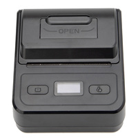 Imprimante thermique portable sans fil 80 mm pour étiquettes, reçus et codes-barres – Mini-imprimante mobile pour factures
