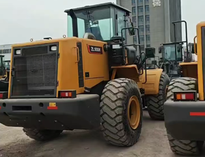 Chargeuse sur pneus ZL50GN 5 tonnes 3,0 m³ avec lame à neige, lame bouteur et grappin à herbe pour l'agriculture municipale et l'aménagement paysager - Product Image 3
