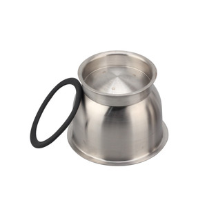 Ensemble mortier et pilon en acier inoxydable de qualité supérieure - Broyeur d'épices robuste, presse-ail, pulvérisateur d'herbes avec base antidérapante - Product Image 2