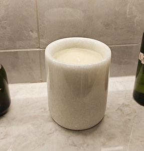 Đế nến đá cẩm thạch tự nhiên, lọ đựng nến thủ công tinh tế để trang trí nhà cửa, đám cưới & quà tặng - Product Image 3