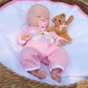 Muñeca Bebé Realista de 13 Pulgadas, Recién Nacido Durmiendo, Cuerpo Completo de <span class=keywords><strong>Silicona</strong></span>, Muñeca <span class=keywords><strong>Reborn</strong></span> para Niñas - Product Image 2