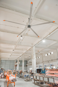 Ventilateur de plafond silencieux VFans de haute qualité avec longue garantie, pour la ventilation industrielle, expédition rapide, stock disponible, idéal pour le refroidissement des entrepôts - Product Image 3
