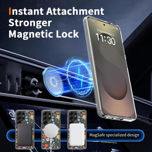 Fabrika Özel Tasarım OEM ODM Şeffaf Manyetik Cep Telefonu Kılıfı Samsung S26 Ultra Kılıfı için 2mm Çizilmez Arka Kapaklı - Product Image 3