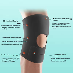 <span class=keywords><strong>Rodilleras</strong></span> de Compresión Ajustables Maxbrace, Delgadas, Antideslizantes, Ligeras y Transpirables <span class=keywords><strong>para</strong></span> Correr, con Alivio del <span class=keywords><strong>Dolor</strong></span> y Prevención de Lesiones - Product Image 3