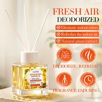 Diffuseur en rotin à l'huile essentielle parfumée à l'osmanthus, écologique, parfum naturel longue durée, désodorisant d'ambiance, aromathérapie pour la maison