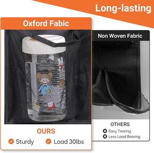 Narrow Over the Door Wall <strong>Shoe</strong> Organizer <strong>Small</strong> Hanging <strong>Shoe</strong> <strong>Rack</strong> for Closet with Clear Mesh Pocket for Bathroom Pantry Camping - Product Image 5