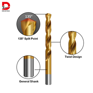 Dz 13pcs <span class=keywords><strong>1</strong></span>/<span class=keywords><strong>16</strong></span> "đến <span class=keywords><strong>1</strong></span>/4" HSS M2 Twist đảo ngược Khoan <span class=keywords><strong>Bits</strong></span> thiết lập tay trái công cụ bit Bộ sưu tập - Product Image 3