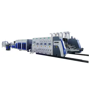 HS-C Series High Speed Printing Gluing Box Packing Carton Forming Machine Carton Production Linkage Line