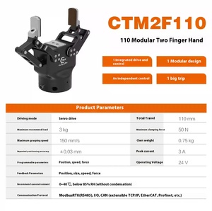 มือหุ่นยนต์อัจฉริยะ OEM รองรับโปรโตคอล Modbus RTU มอเตอร์ควบคุมอุตสาหกรรม เกียร์บ็อกซ์ PLC ปั๊ม รับประกัน 1 ปี แบรนด์ใหม่ - Product Image 5